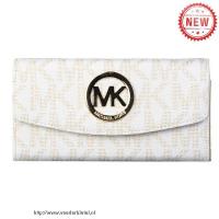 michael kors logo signature groot wit portefeuilles Tassen Bedford 05hwz697